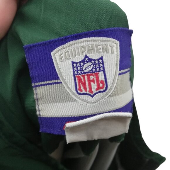 Green Bay Packers NFL Reebok Pullover 1/4 Zip Windbreaker Jacket Size 2XL Vented - Picture 9 of 10